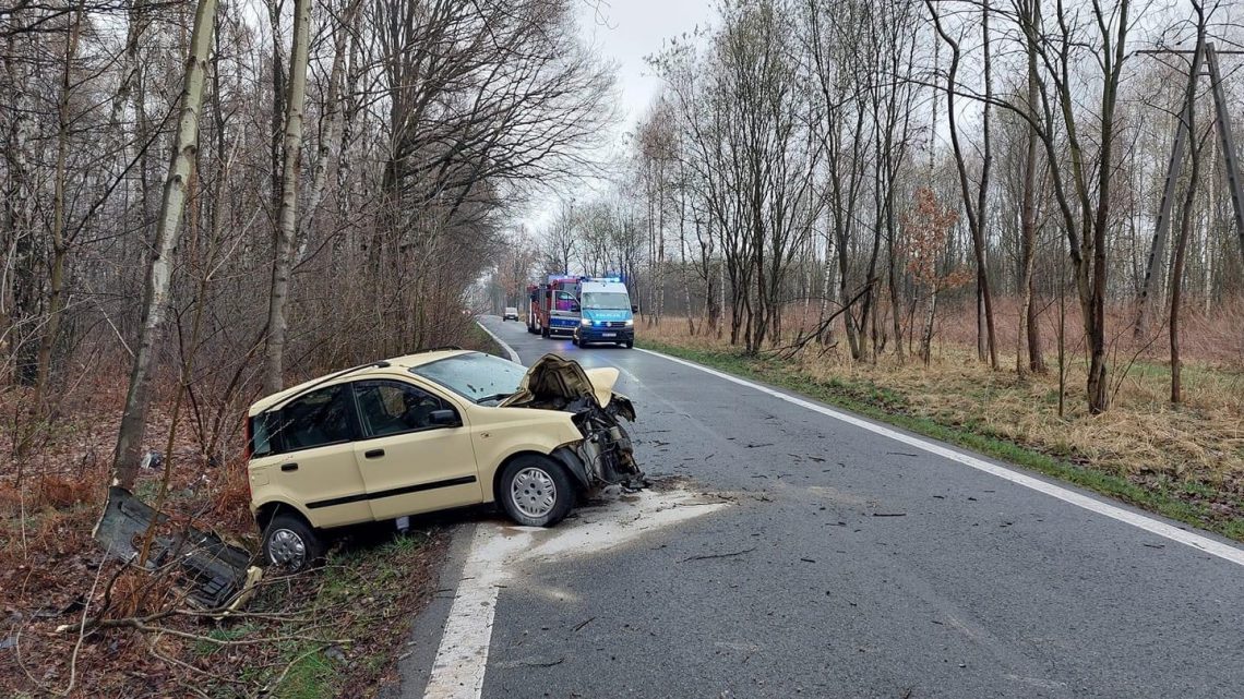 Wypadek w Gliwicach. Ranne dziecko